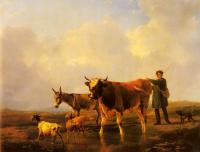 Verboeckhoven, Eugene Joseph - Crossing The Marsh